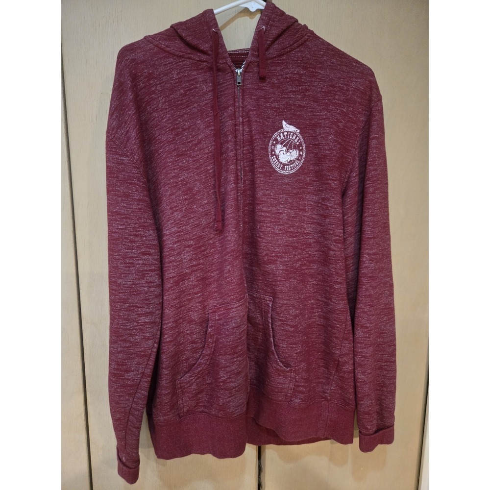 National Cherry Festival Traverse City MI Hoodie Independent Trading Co Full Zip